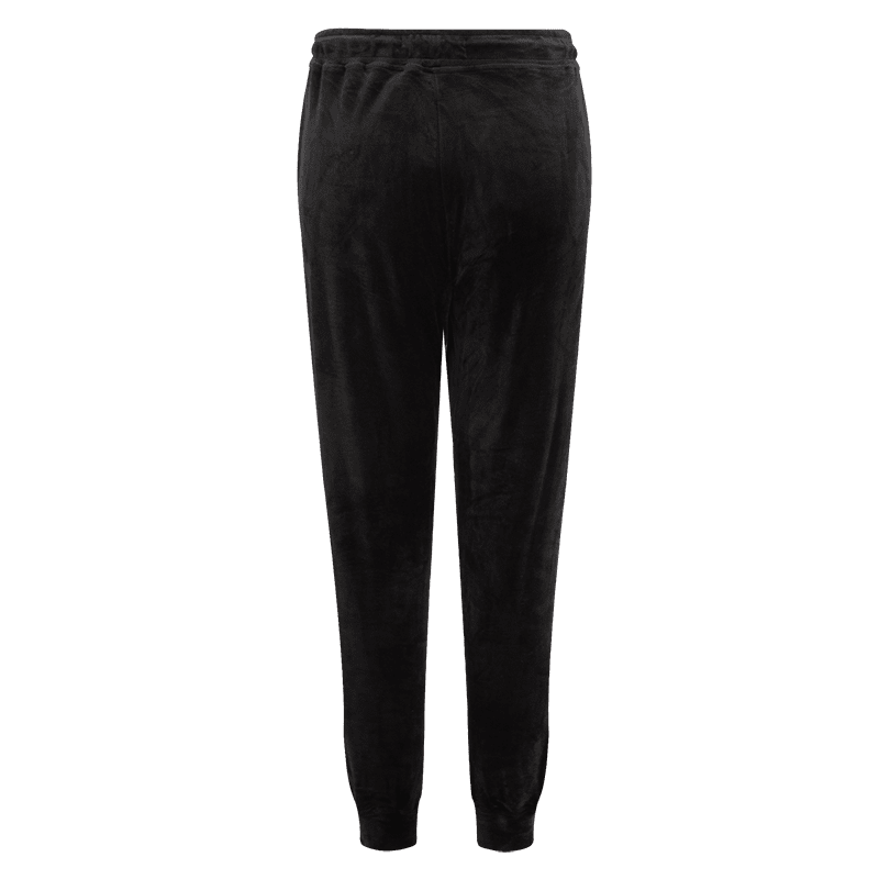 NBA CHICAGO BULLS CLASSIC WOMEN'S VELOUR JOGGER (BLACK)