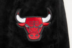 NBA CHICAGO BULLS CLASSIC WOMEN'S VELOUR JOGGER (BLACK)