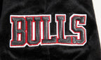 NBA CHICAGO BULLS CLASSIC WOMEN'S VELOUR JOGGER (BLACK)