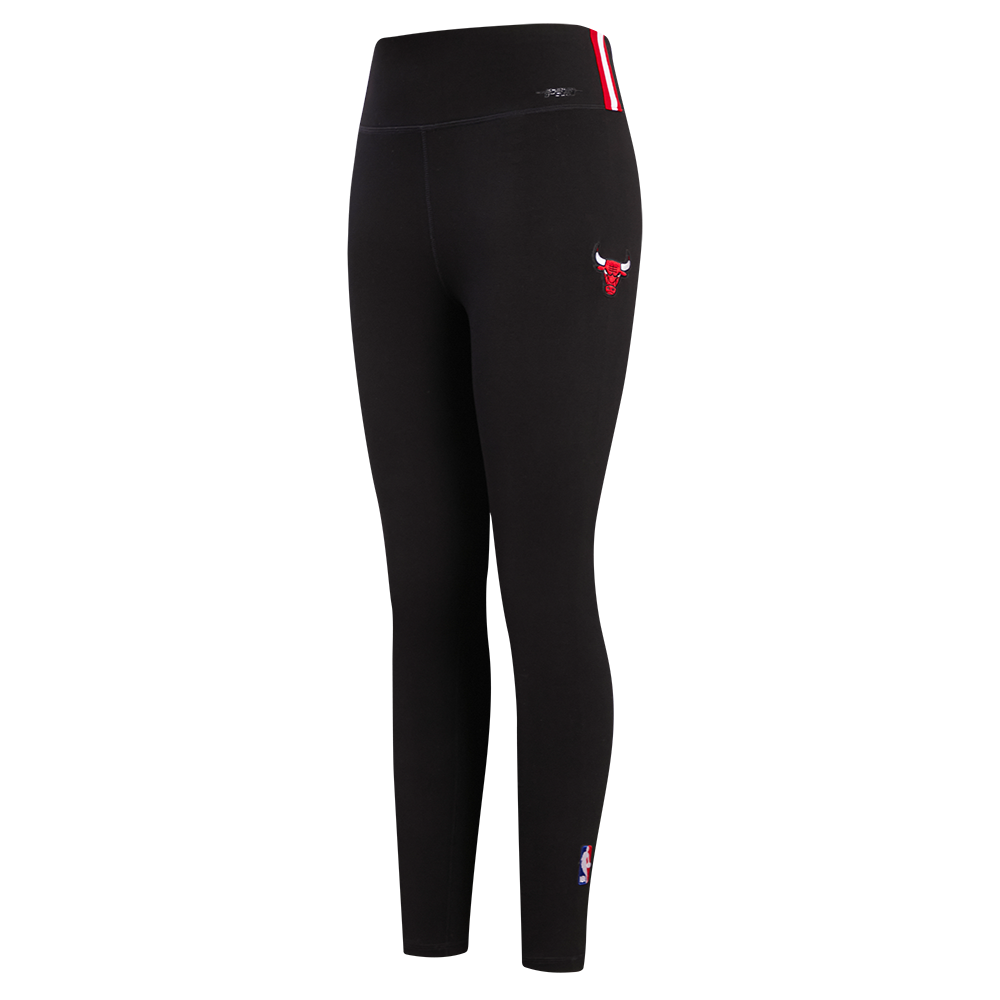 NBA CHICAGO BULLS RETRO CLASSIC LEGGING EN JERSEY POUR FEMME (NOIR)