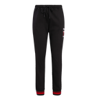 NBA CHICAGO BULLS RETRO CLASSIC PANTALON OUATÉ POUR FEMME (NOIR/ROUGE)