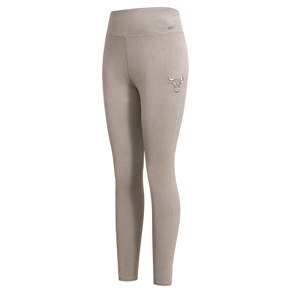 NBA CHICAGO BULLS NEUTRAL WOMEN'S JERSEY LEGGING (TAUPE)