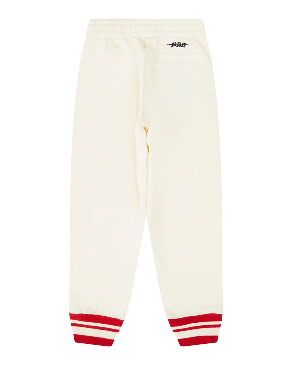 NBA CHICAGO BULLS RETRO CLASSIC LITTLE BOYS RIB FLC SWEATPANT (EGGSHELL/ RED)