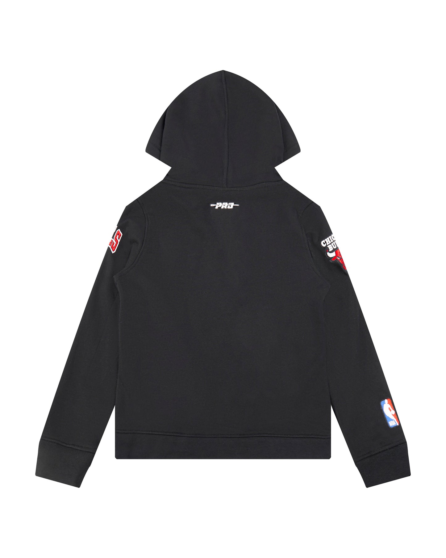 NBA CHICAGO BULLS CLASSIC LITTLE BOYS FLEECE PULLOVER HOODIE (BLACK)