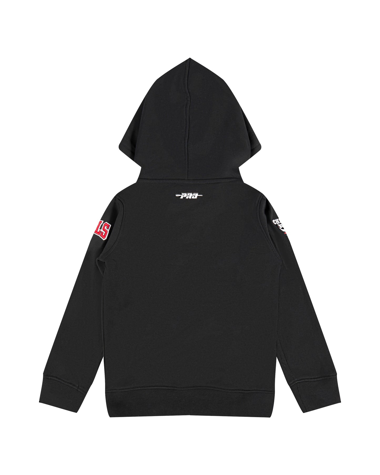 NBA CHICAGO BULLS CLASSIC LITTLE BOYS FLEECE FULL ZIP HOODIE (BLACK)