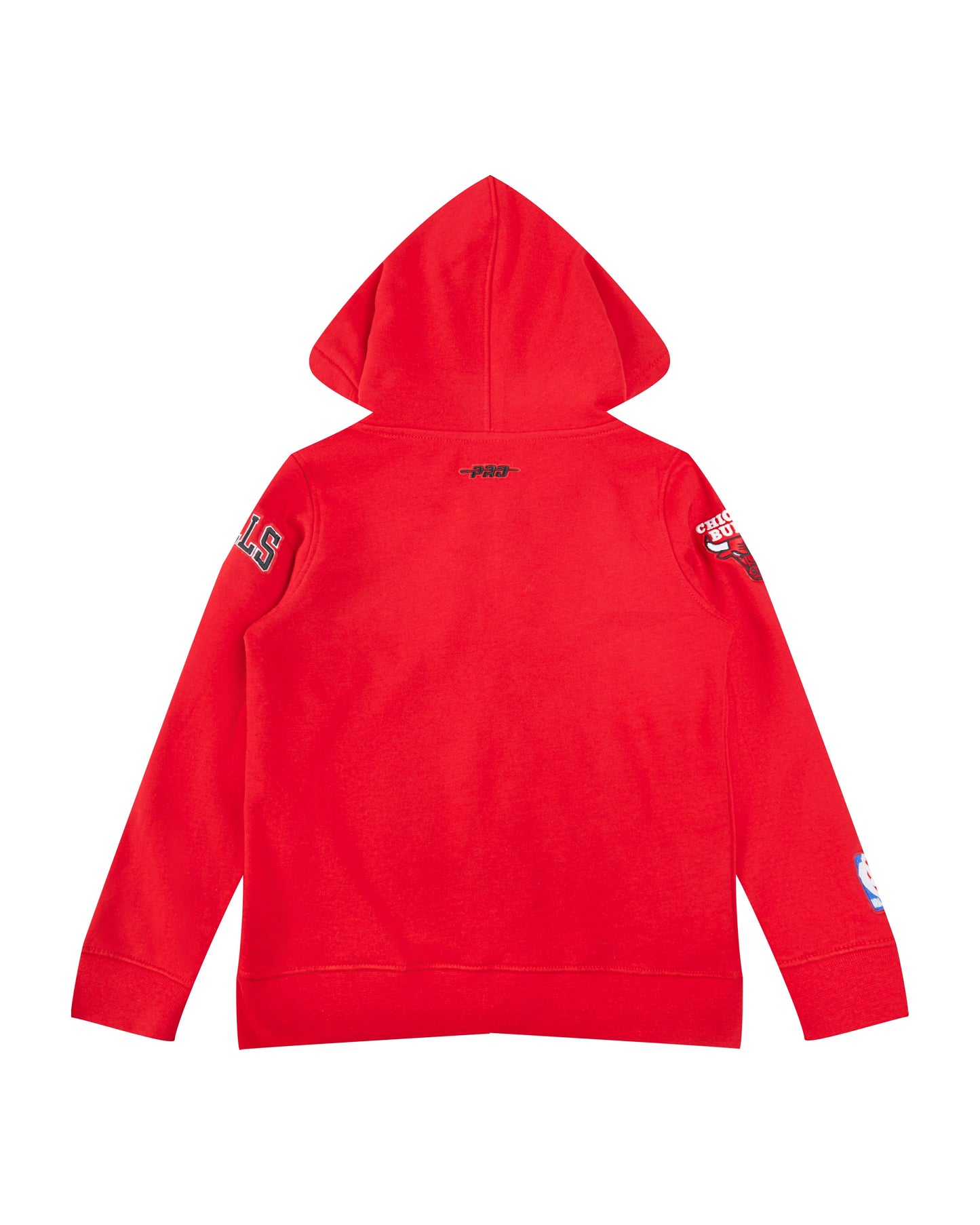 NBA CHICAGO BULLS CLASSIC LITTLE BOYS FLEECE FULL ZIP HOODIE (RED)