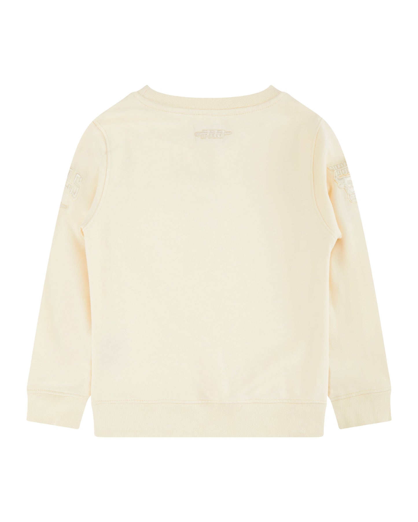 NBA CHICAGO BULLS NEUTRAL LITTLE BOYS FLEECE CREWNECK (EGGSHELL)