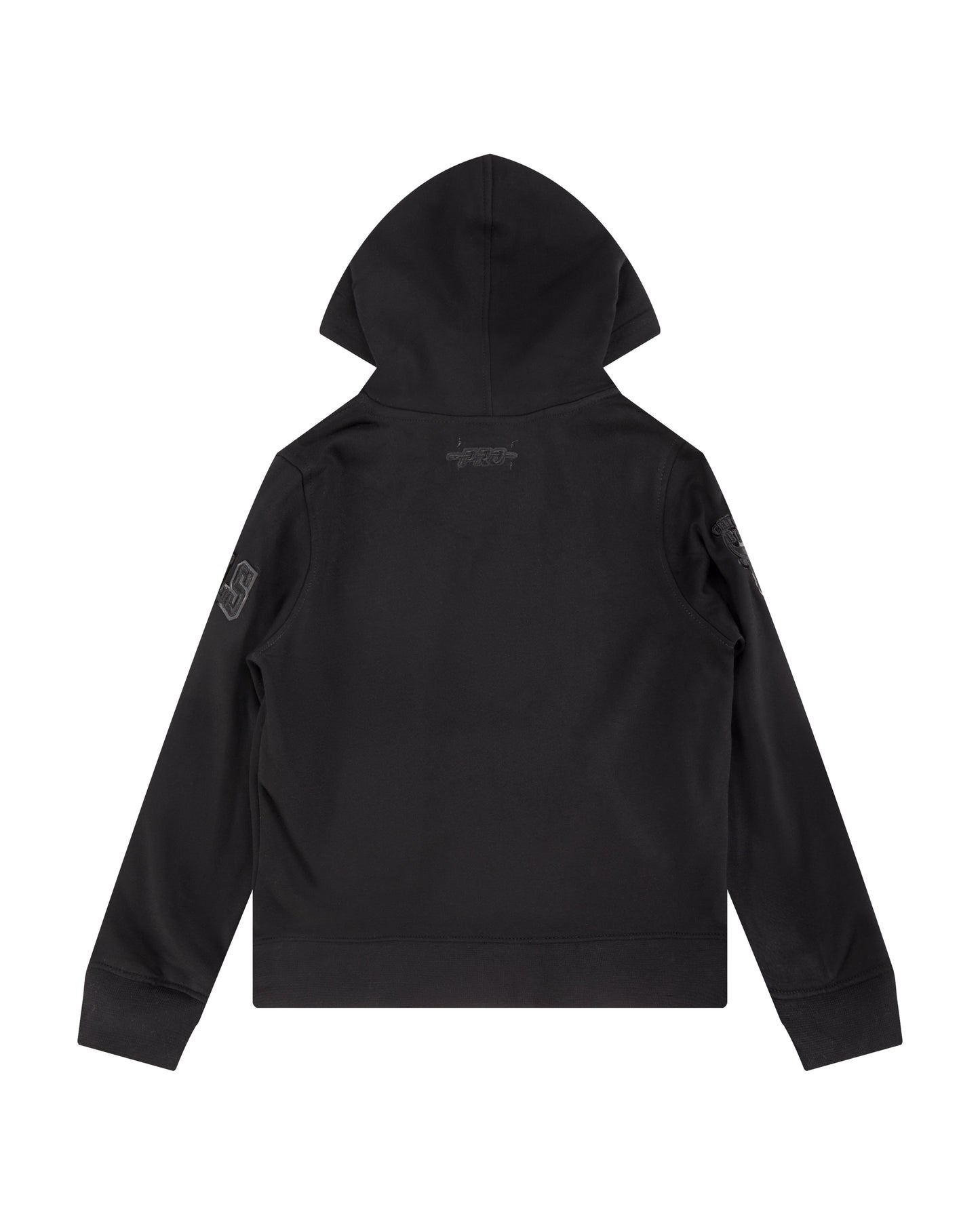 NBA CHICAGO BULLS TRIPLE BLACK LITTLE BOYS FLEECE PULLOVER HOODIE (BLACK)