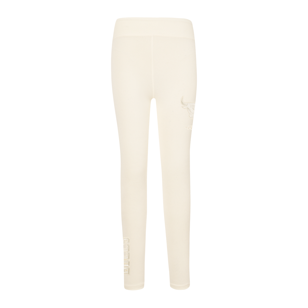 NBA CHICAGO BULLS NEUTRAL LITTLE GIRLS LEGGING (EGGSHELL)