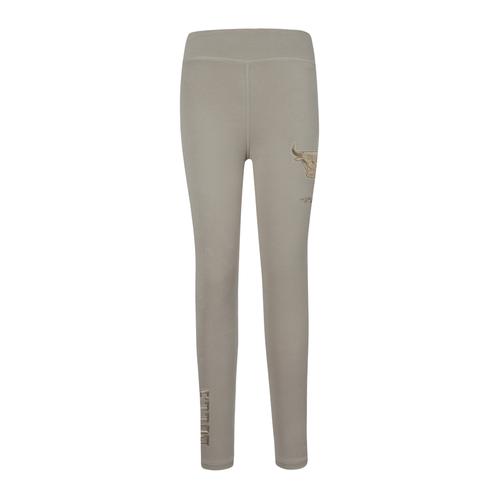 NBA CHICAGO BULLS NEUTRAL LITTLE GIRL'S LEGGING (TAUPE)