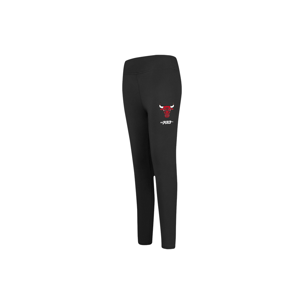 NBA CHICAGO BULLS RETRO CLASSIC LITTLE GIRL'S LEGGING (BLACK)
