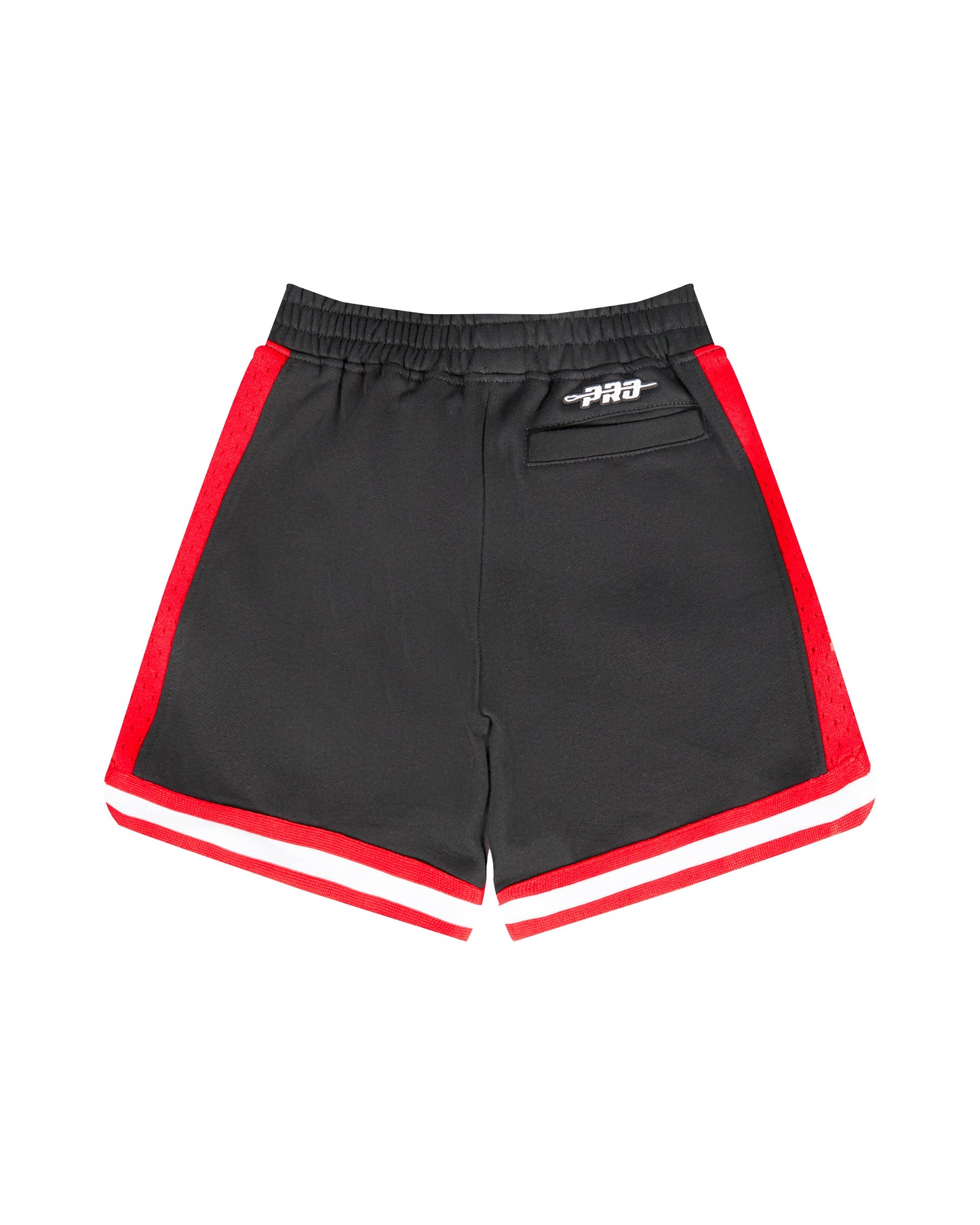 NBA CHICAGO BULLS CLASSIC TODDLER BOYS FLEECE 2.0 SHORT (BLACK/RED)