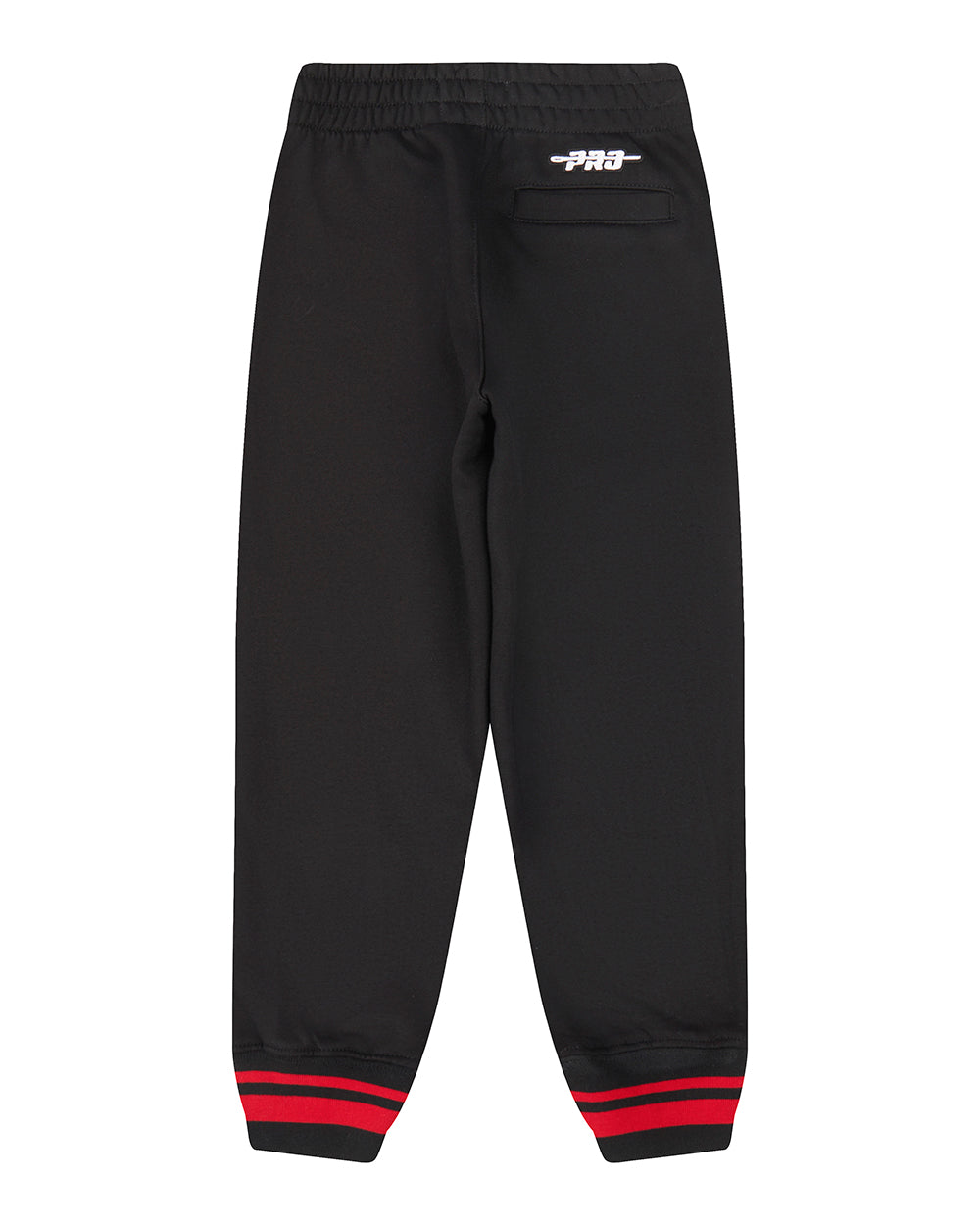 NBA CHICAGO BULLS RETRO CLASSIC TODDLER BOYS RIB SWEATPANT (BLACK/RED/BLACK)