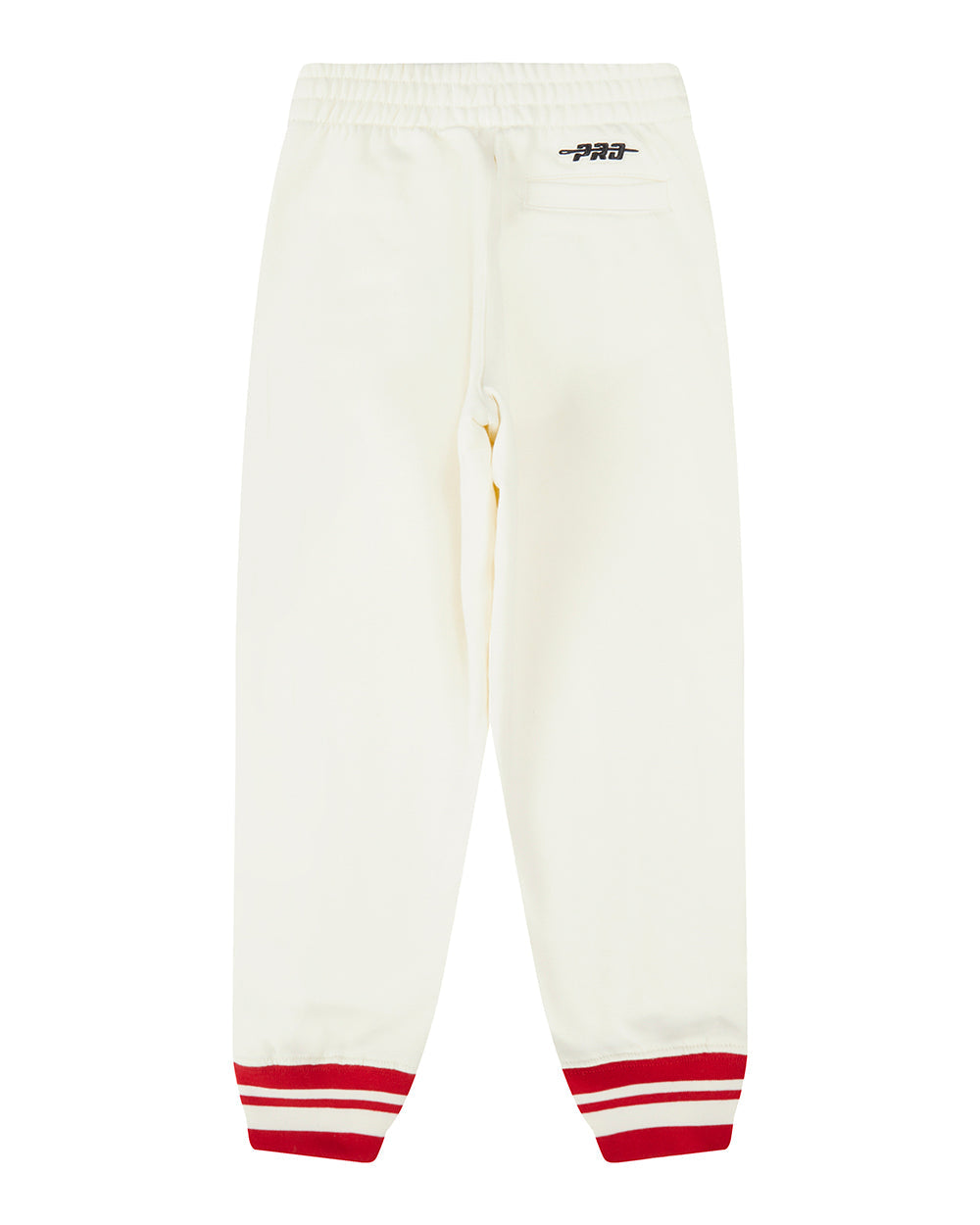 NBA CHICAGO BULLS RETRO CLASSIC TODDLER BOYS RIB SWEATPANT (EGGSHELL/ RED)