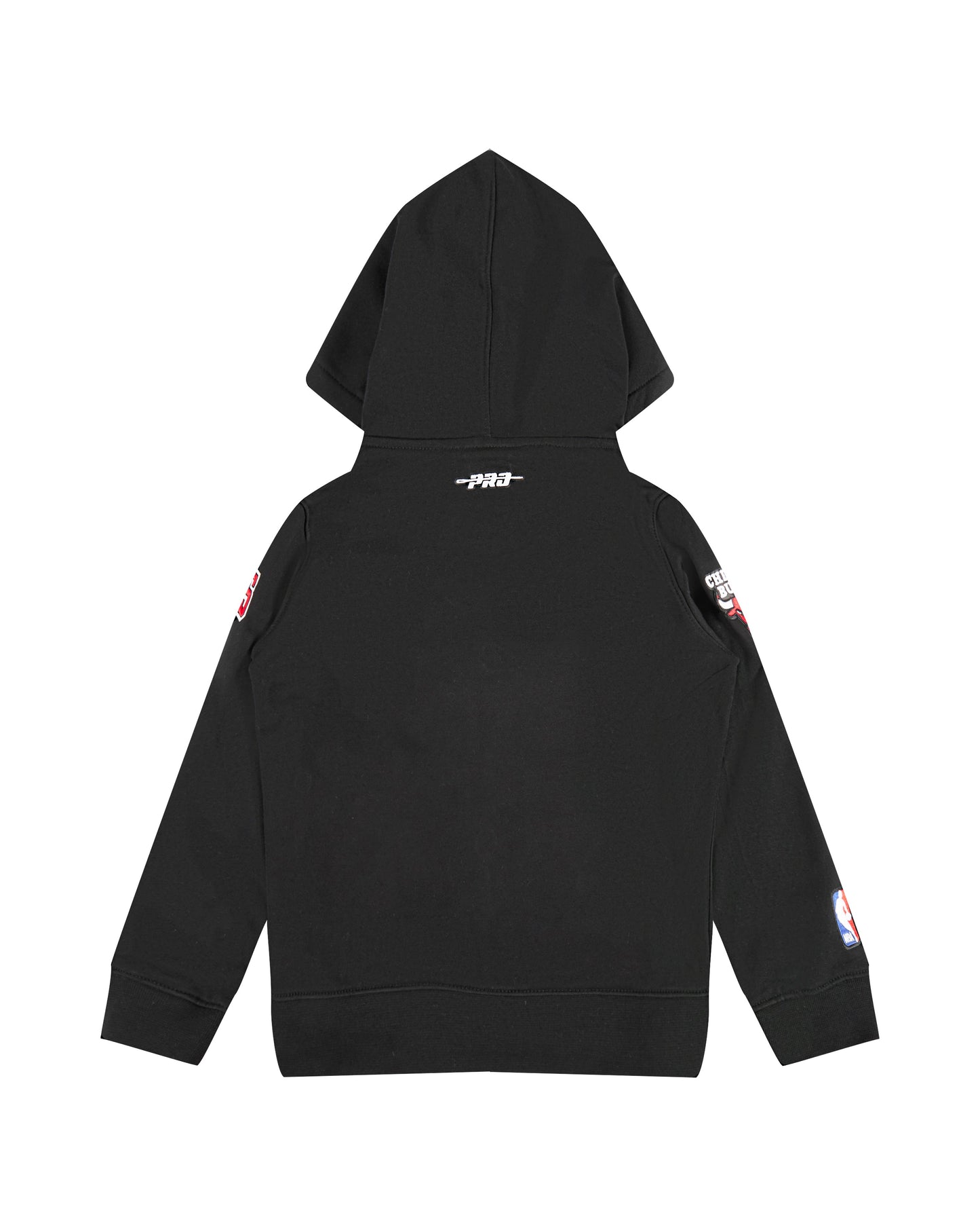 NBA CHICAGO BULLS CLASSIC TODDLER BOYS FLEECE PULLOVER HOODIE (BLACK)