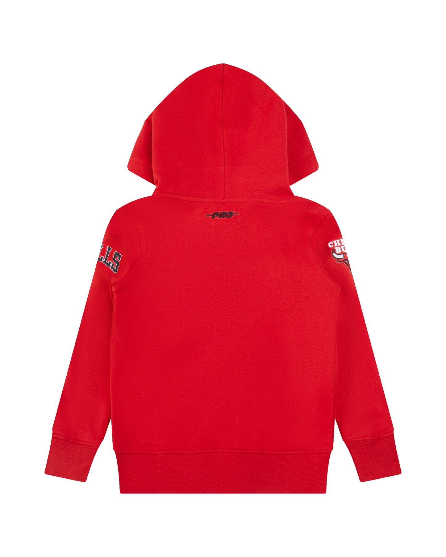 NBA CHICAGO BULLS CLASSIC TODDLER BOYS FLEECE FULL ZIP HOODIE (RED)