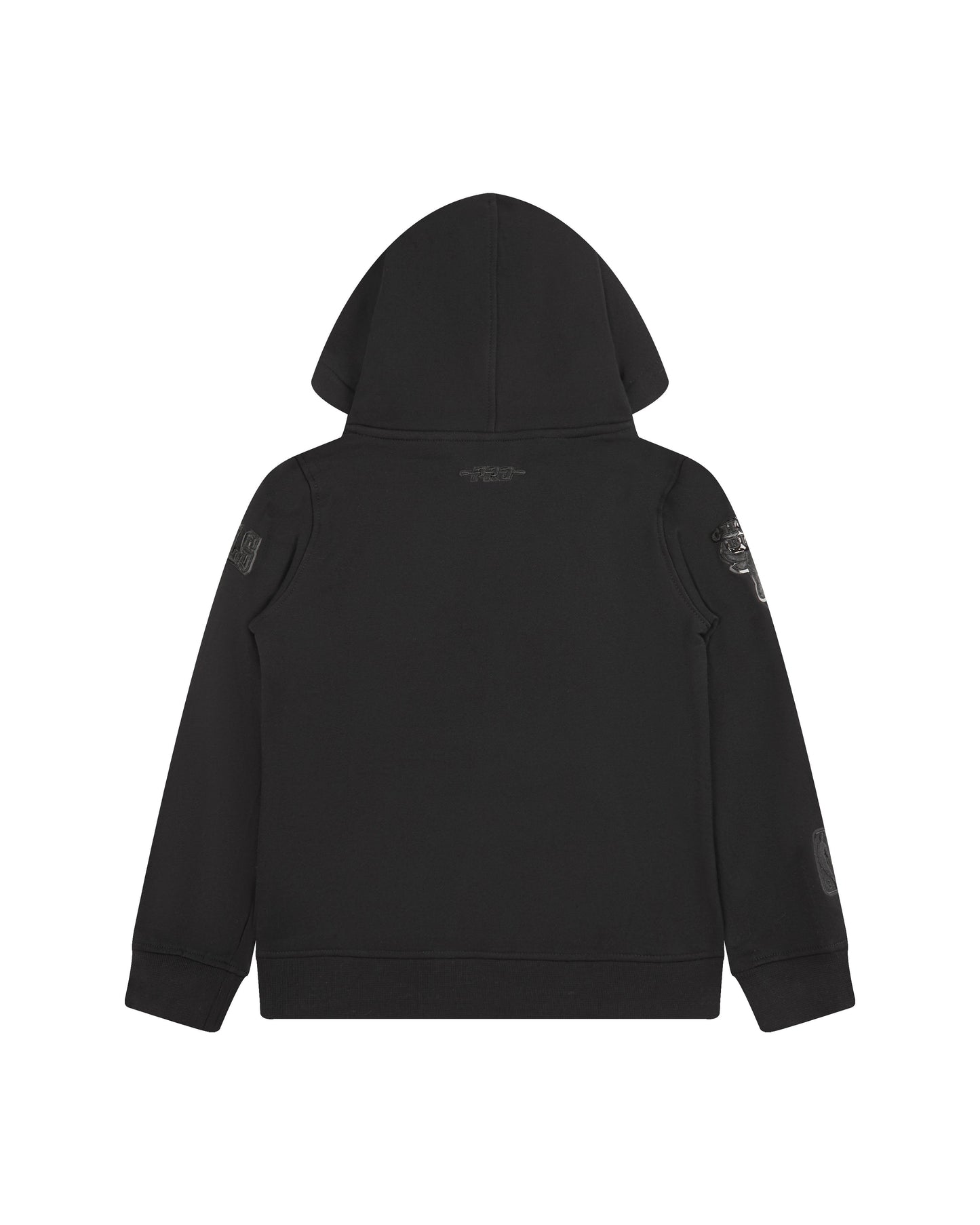 NBA CHICAGO BULLS TRIPLE BLACK TODDLER BOYS FLEECE PULLOVER HOODIE (BLACK)