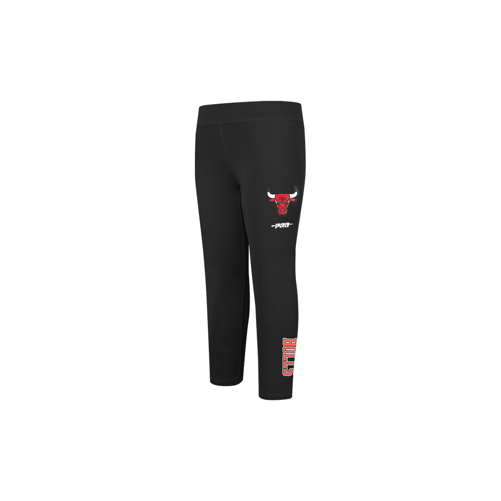 NBA CHICAGO BULLS CLASSIC TODDLER GIRL'S LEGGING (BLACK)