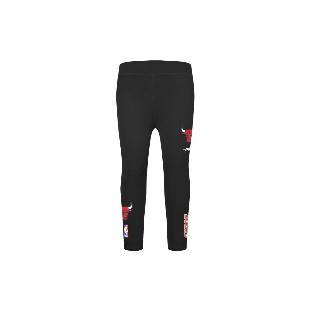 NBA CHICAGO BULLS CLASSIC TODDLER GIRLS LEGGING (BLACK)