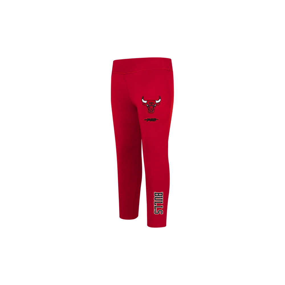 NBA CHICAGO BULLS CLASSIC TODDLER GIRL'S LEGGING (RED)