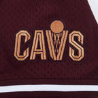 NBA CLEVELAND CAVALIERS CLASSIC CHEMISE BOUTONNÉE EN FILET POUR HOMME (LIE-DE-VIN)