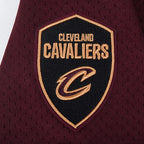 NBA CLEVELAND CAVALIERS CLASSIC CHEMISE BOUTONNÉE EN FILET POUR HOMME (LIE-DE-VIN)