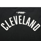 NBA CLEVELAND CAVALIERS MODERN ORIGINALS T-SHIRT EN JERSEY SIMPLE POUR HOMME (NOIR)