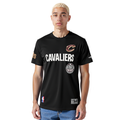 NBA CLEVELAND CAVALIERS MODERN ORIGINALS T-SHIRT EN JERSEY SIMPLE POUR HOMME (NOIR)