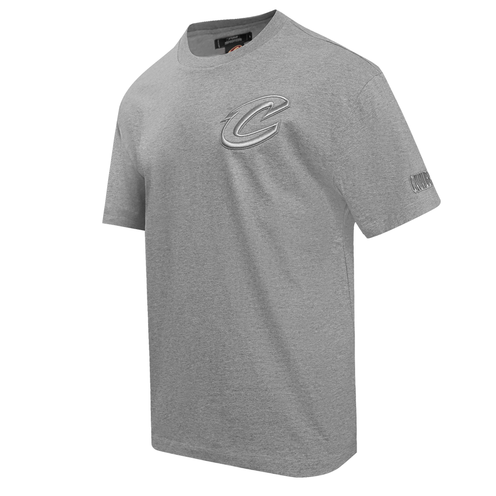 NBA CLEVELAND CAVALIERS NEUTRAL MEN'S DROP SHOULDER TEE (DARK HEATHER GRAY)