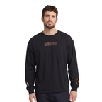 NBA CLEVELAND CAVALIERS WINGSPAN MEN'S DROP SHOULDER LS TEE (BLACK)
