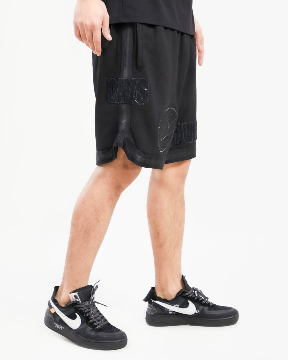 NBA CLEVELAND CAVALIERS TRIPLE BLACK MEN'S SHORT (TRIPLE BLACK)