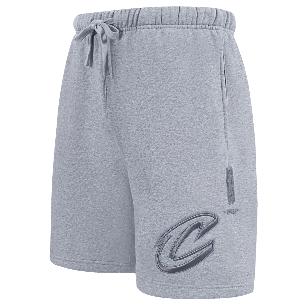 NBA CLEVELAND CAVALIERS NEUTRAL MEN'S SHORT (DARK HEATHER GRAY)