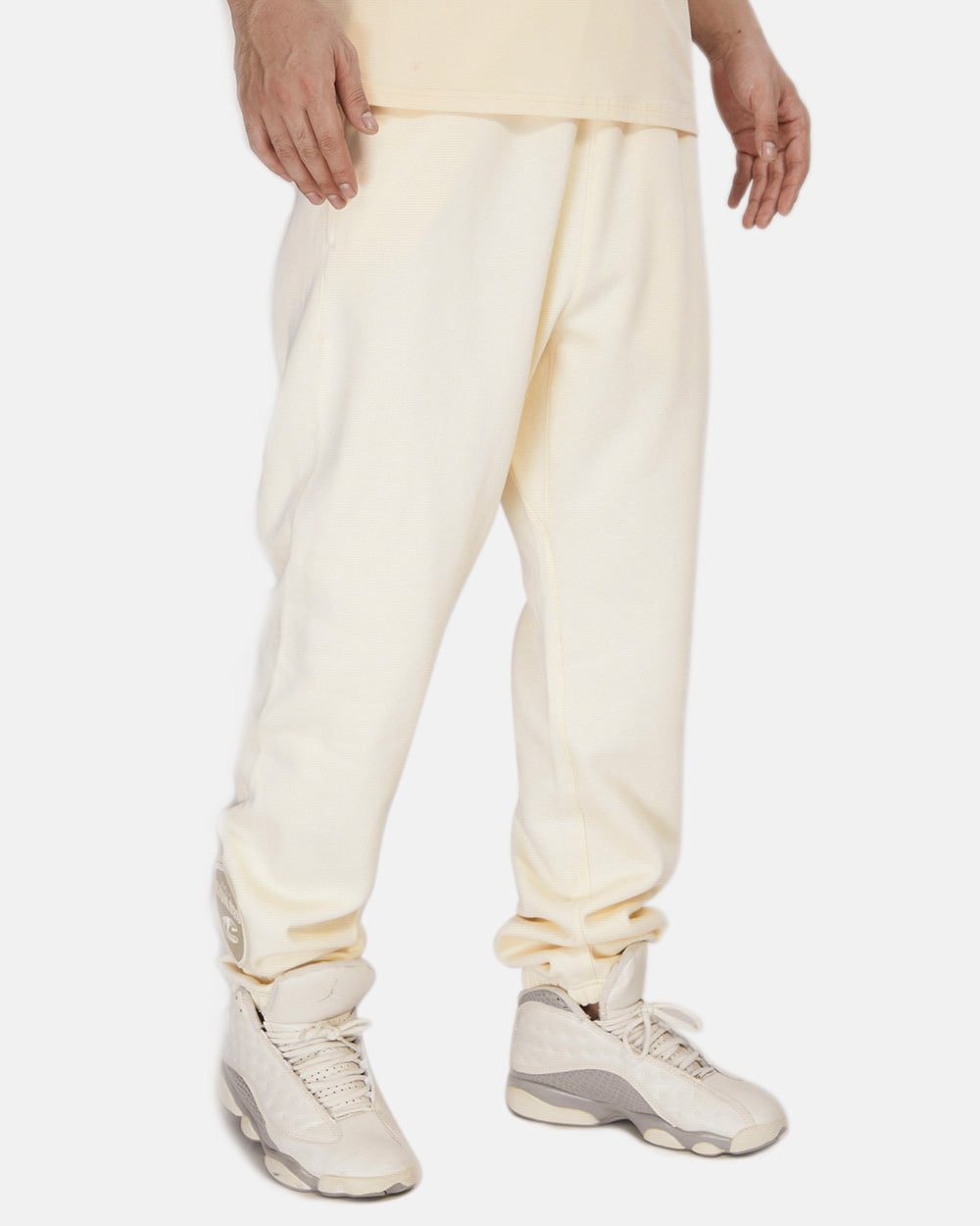 NBA CLEVELAND CAVALIERS NEUTRAL MEN'S SWEATPANT (EGGSHELL)