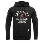 NBA CLEVELAND CAVALIERS MODERN ORIGINALS MEN'S FLC PO HOODIE (BLACK)