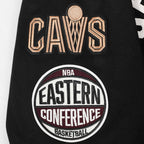 NBA CLEVELAND CAVALIERS MODERN ORIGINALS MEN'S FLC PO HOODIE (BLACK)