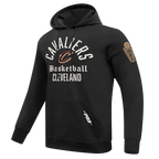 NBA CLEVELAND CAVALIERS MODERN ORIGINALS MEN'S FLC PO HOODIE (BLACK)