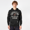 NBA CLEVELAND CAVALIERS MODERN ORIGINALS MEN'S FLC PO HOODIE (BLACK)