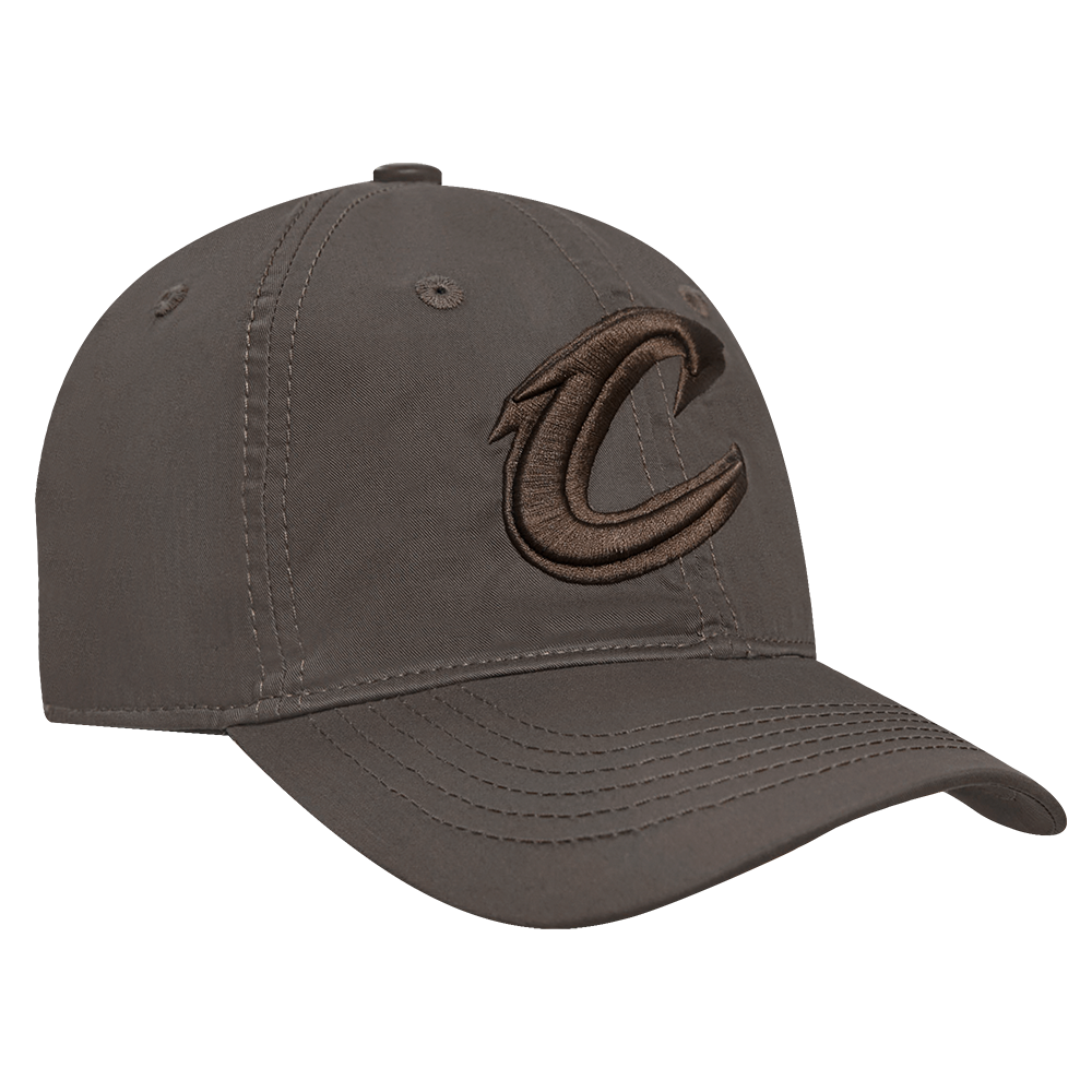 NBA CLEVELAND CAVALIERS NEUTRAL MEN'S DAD HAT (DARK TAUPE)