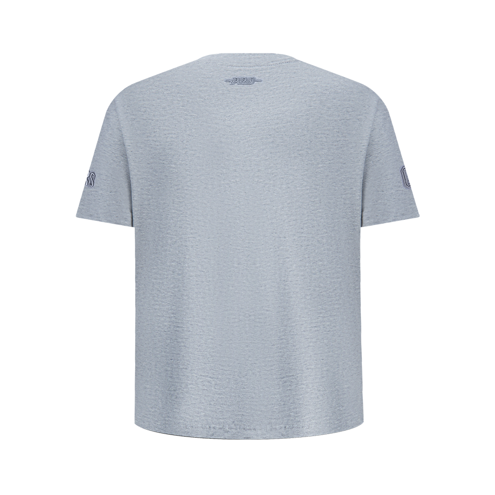 NBA CLEVELAND CAVALIERS NEUTRAL BIG BOY'S SS TEE (DARK HEATHER GRAY)