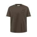NBA CLEVELAND CAVALIERS NEUTRAL T-SHIRT À MANCHES COURTES POUR GARÇON JUNIOR (TAUPE FONCÉ)