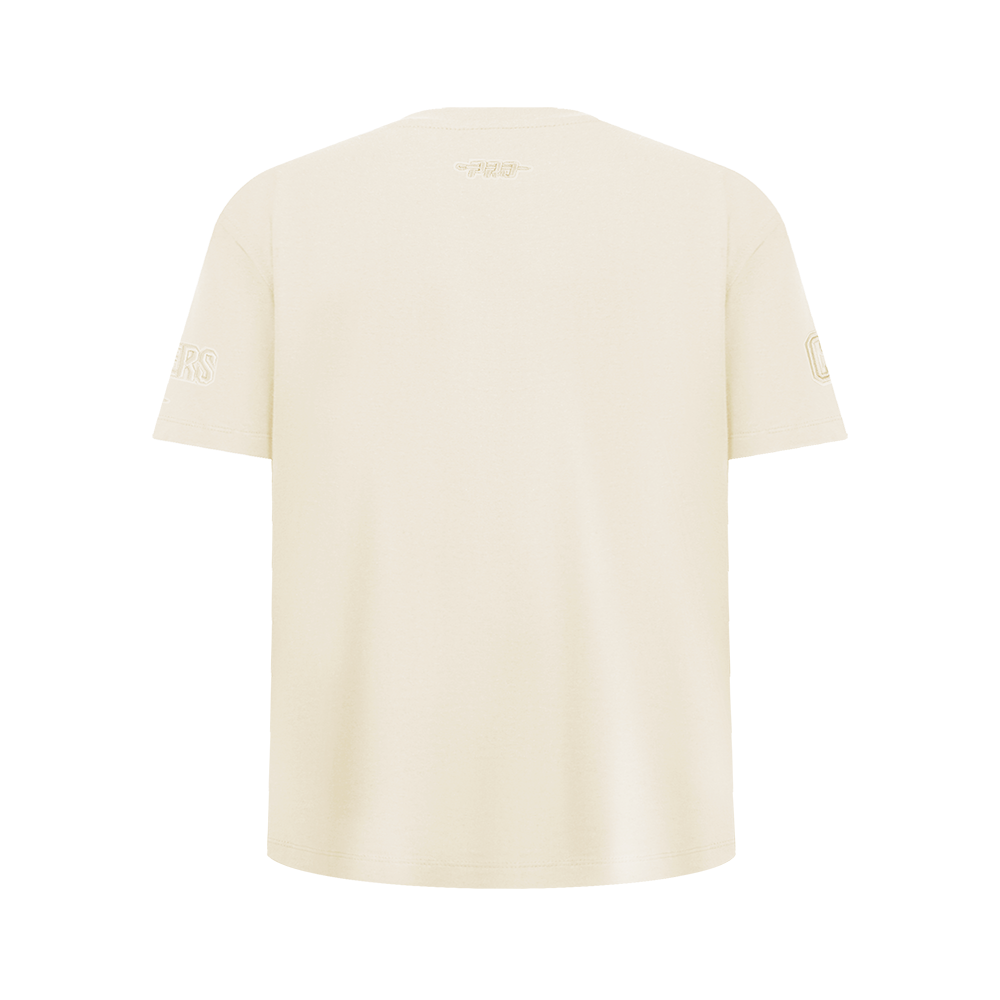 NBA CLEVELAND CAVALIERS NEUTRAL BIG BOY'S SS TEE (EGGSHELL)