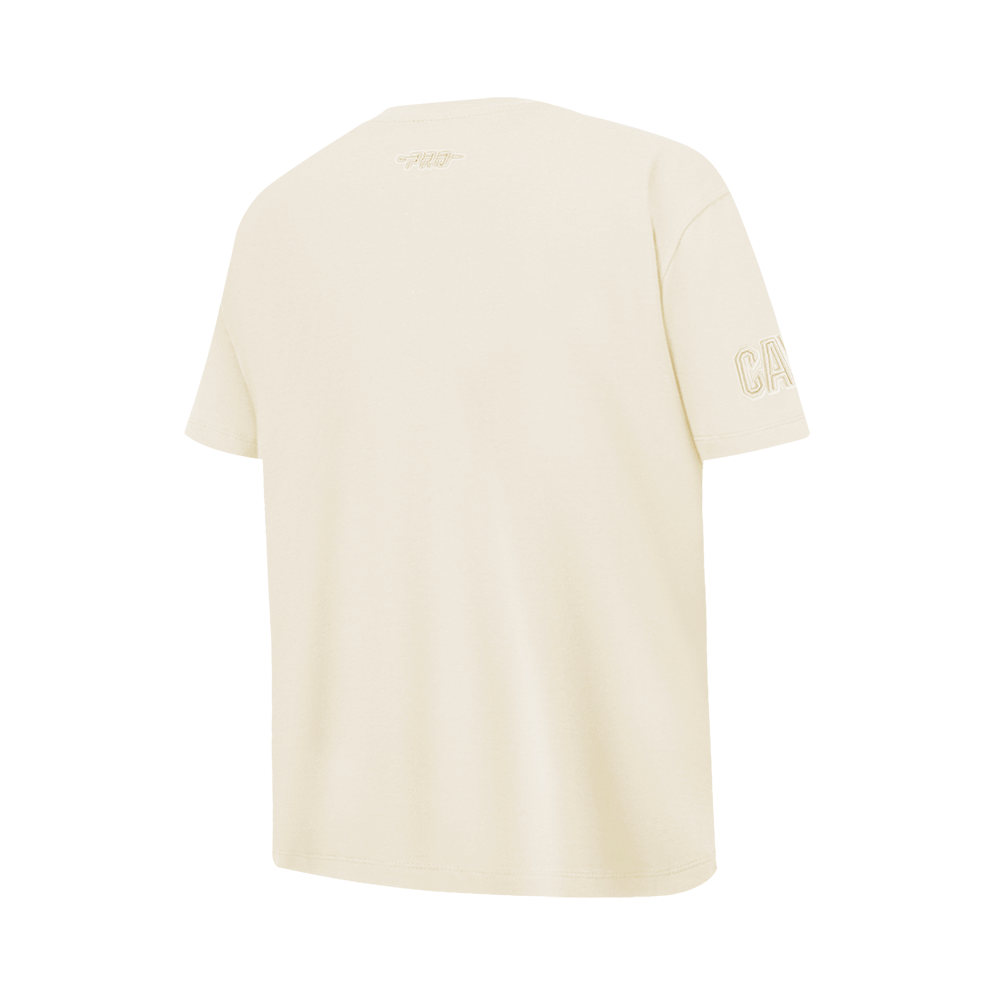 NBA CLEVELAND CAVALIERS NEUTRAL BIG BOY'S SS TEE (EGGSHELL)