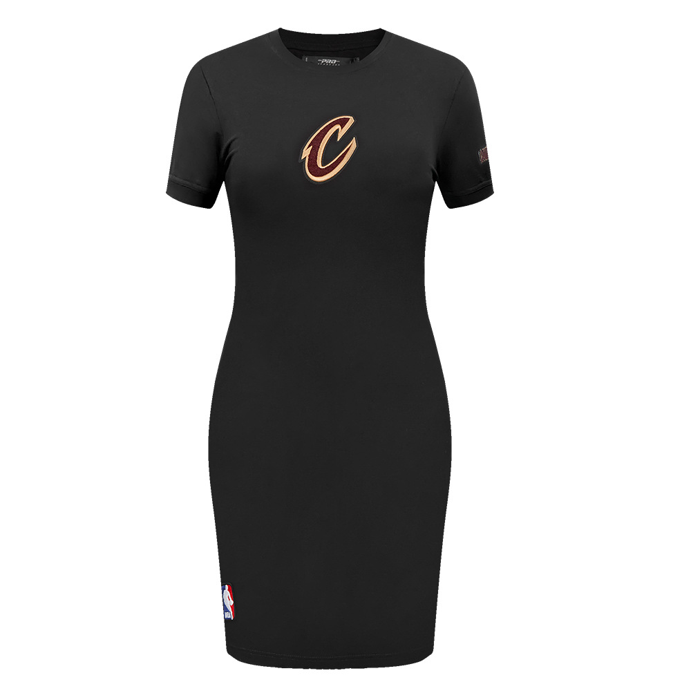 NBA CLEVELAND CAVALIERS CLASSIC ROBE MOULANTE POUR FEMME (NOIR)