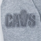 NBA CLEVELAND CAVALIERS NEUTRAL CHANDAIL À COL ROND EN MOLLETON POUR GARÇON JUNIOR (GRIS CHINÉ FONCÉ)