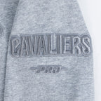 NBA CLEVELAND CAVALIERS NEUTRAL CHANDAIL À COL ROND EN MOLLETON POUR GARÇON JUNIOR (GRIS CHINÉ FONCÉ)