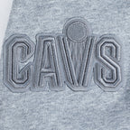 NBA CLEVELAND CAVALIERS NEUTRAL CHANDAIL À CAPUCHON EN MOLLETON POUR GARÇON JUNIOR (GRIS CHINÉ FONCÉ)