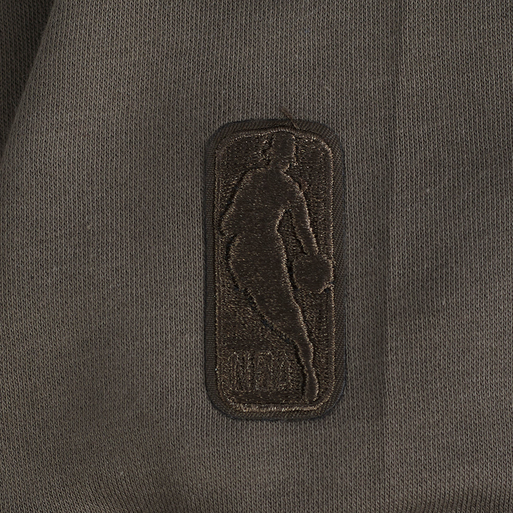 NBA CLEVELAND CAVALIERS NEUTRAL CHANDAIL À CAPUCHON EN MOLLETON POUR GARÇON JUNIOR (TAUPE FONCÉ)