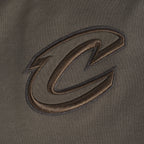 NBA CLEVELAND CAVALIERS NEUTRAL CHANDAIL À CAPUCHON EN MOLLETON POUR GARÇON JUNIOR (TAUPE FONCÉ)