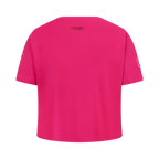 NBA CLEVELAND CAVALIERS TRIPLE PINK BIG GIRL'S SS BOXY TEE (BEETROOT PURPLE)