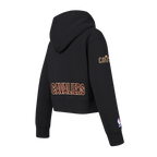 NBA CLEVELAND CAVALIERS CLASSIC CHANDAIL À CAPUCHON EN MOLLETON À GLISSIÈRE POUR FILLE JUNIOR (NOIR)